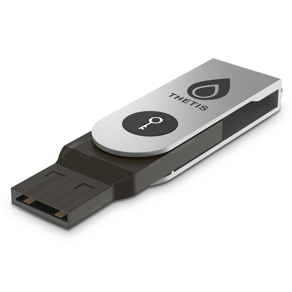 Thetis FIDO U2F Security Key - Strong 2FA/MFA, USB-A